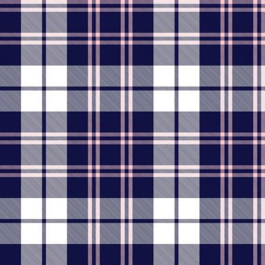 Moda tekstil ve grafikleri için uygun pembe ve denizci ekoseli, ekoseli, ekosesiz desen