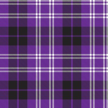 Mor ekose, kareli, tartan desenli moda tekstil ve grafikleri için uygun.