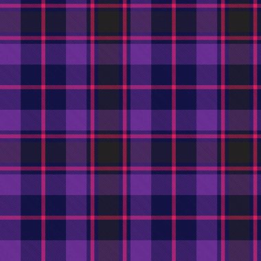 Mor ekose, kareli, tartan desenli moda tekstil ve grafikleri için uygun.