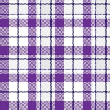 Mor ekose, kareli, tartan desenli moda tekstil ve grafikleri için uygun.