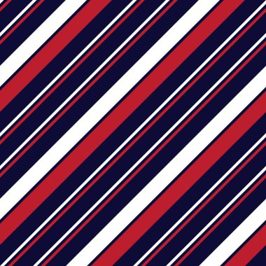 Moda tekstili ve grafikleri için uygun kırmızı ve mavi köşegen çizgili dikişsiz arkaplan