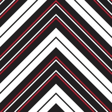 Moda tekstil ve grafikleri için uygun kırmızı Chevron köşegen çizgili dikişsiz arkaplan