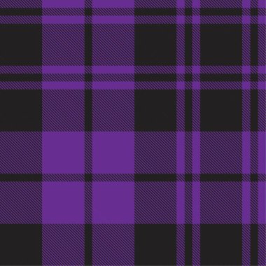 Mor ekose, kareli, tartan desenli moda tekstil ve grafikleri için uygun.