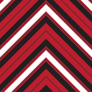 Moda tekstil ve grafikleri için uygun kırmızı Chevron köşegen çizgili dikişsiz arkaplan