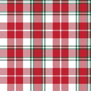 Moda tekstil ve grafikleri için uygun Noel ekoseli, ekoseli, ekoseli, ekose desenli