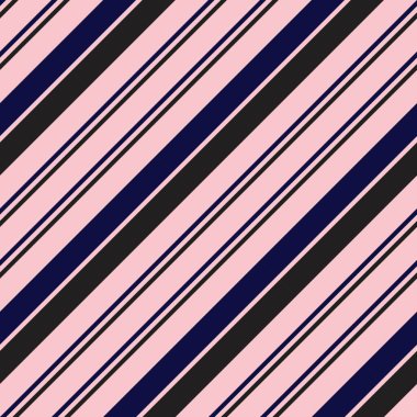 Moda tekstili ve grafikleri için uygun pembe ve deniz köşegenli çizgili dikişsiz arkaplan