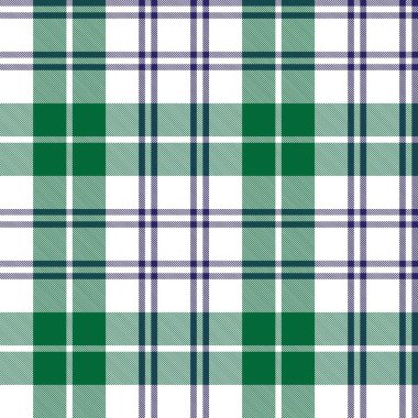 Moda tekstil ve grafikleri için uygun yeşil ekoseli, kareli, tartan desenli