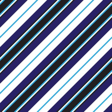 Moda tekstil ve grafikleri için uygun mavi köşegen çizgili dikişsiz model arka planı