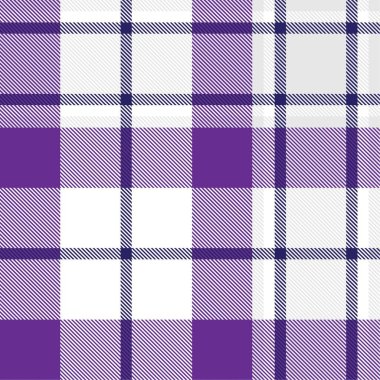 Mor ekose, kareli, tartan desenli moda tekstil ve grafikleri için uygun.