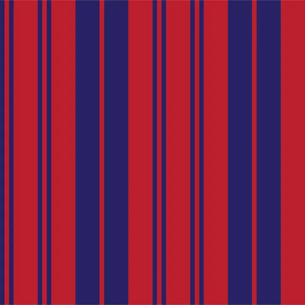 Red Blue Vertical Striped Seamless Pattern Background Suitable Fashion Textiles — Stock Vector