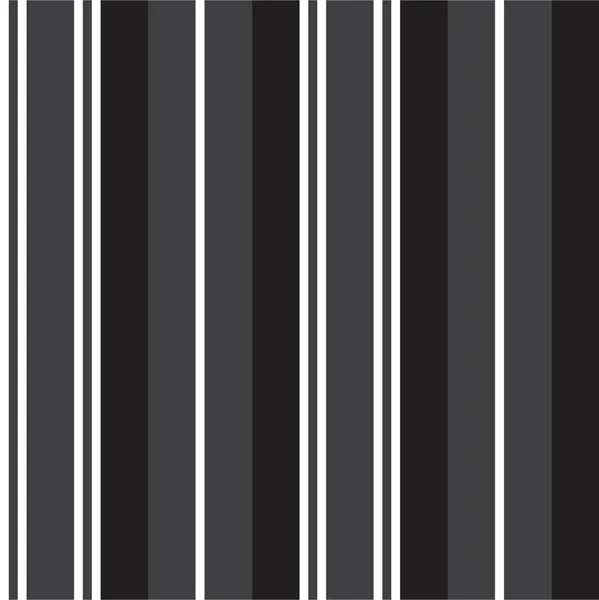 Moda Tekstil Grafikleri Için Uygun Siyah Beyaz Dikey Çizgili Düz — Stok Vektör