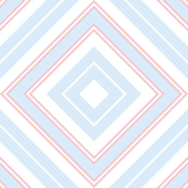 Cielo Azul Argyle Diagonal Rayas Sin Costuras Patrón Fondo Adecuado — Vector de stock