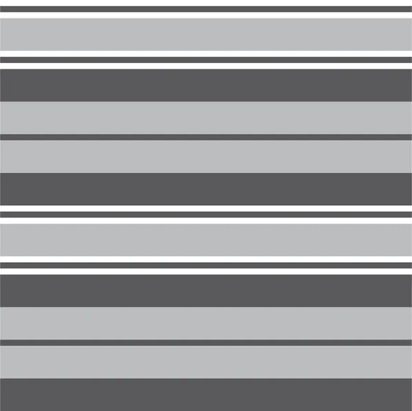 Grey Horizontal Striped Seamless Pattern Background Suitable Fashion Textiles Graphics — Stock Vector