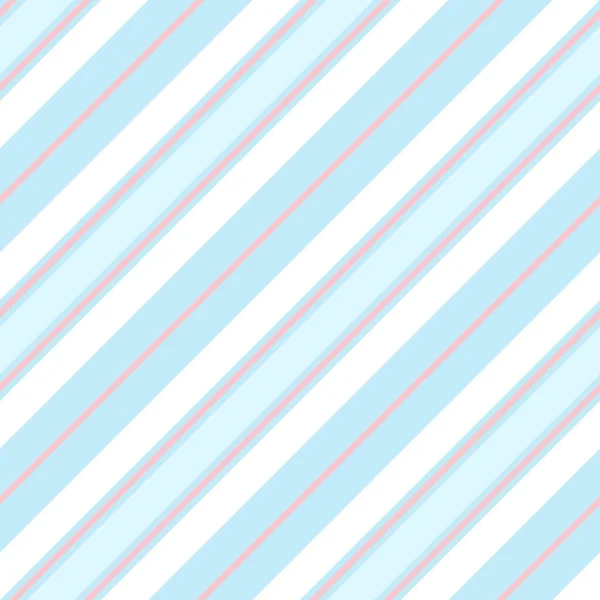 Bleu Ciel Diagonale Rayé Fond Motif Sans Couture Adapté Pour — Image vectorielle