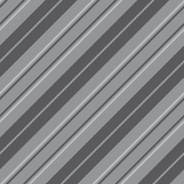 Grå Diagonal Randig Sömlös Mönster Bakgrund Lämplig För Mode Textilier — Stock vektor