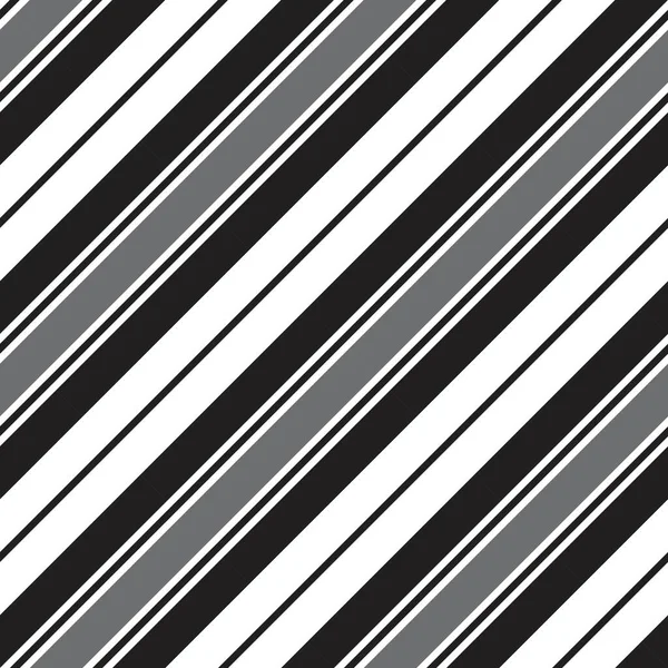 Fond Motif Sans Couture Rayé Noir Blanc Diagonale Adapté Aux — Image vectorielle