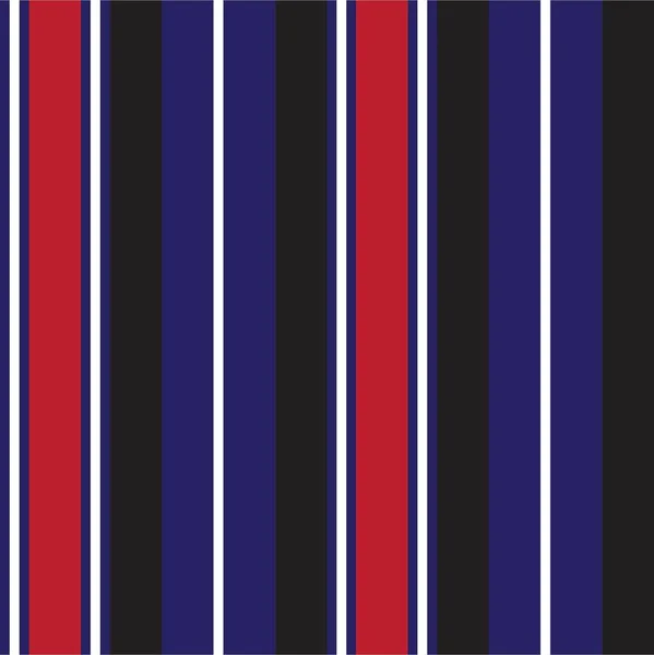 Red Blue Vertical Striped Seamless Pattern Background Suitable Fashion Textiles — Stock Vector