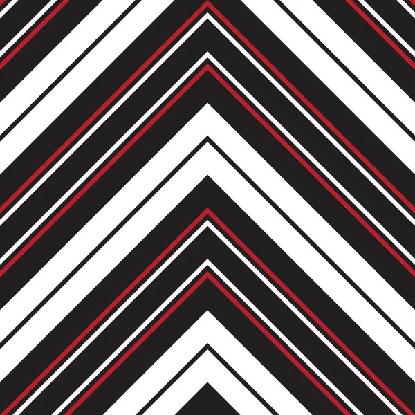 Vermelho Chevron Diagonal Listrado Sem Costura Fundo Padrão Adequado Para — Vetor de Stock