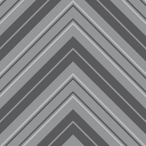 グレーシェブロン斜めの縞模様シームレスなパターンの背景に適したファッション繊維 グラフィック — ストックベクタ