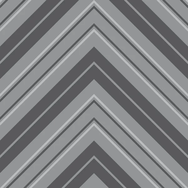 Grey Chevron Diagonal Striped Seamless Pattern Background Suitable Fashion Textiles — Stock Vector