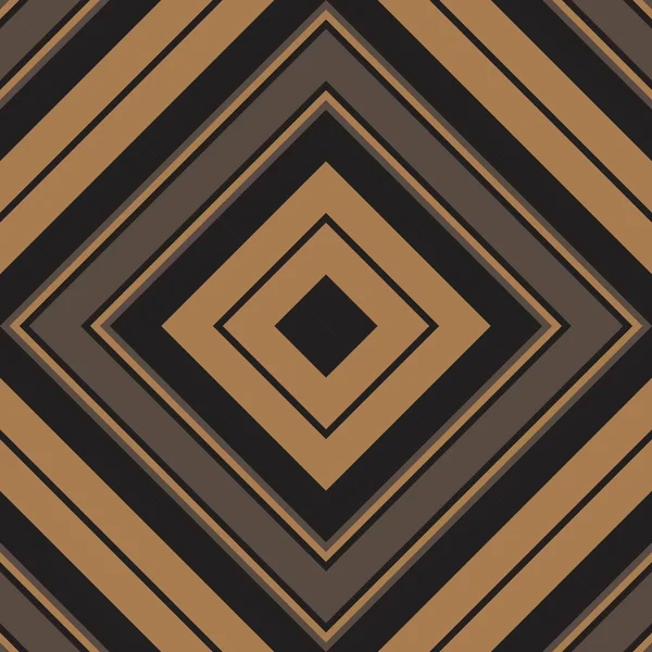 Brown Taupe Argyle Diagonale Rayé Fond Motif Sans Couture Adapté — Image vectorielle