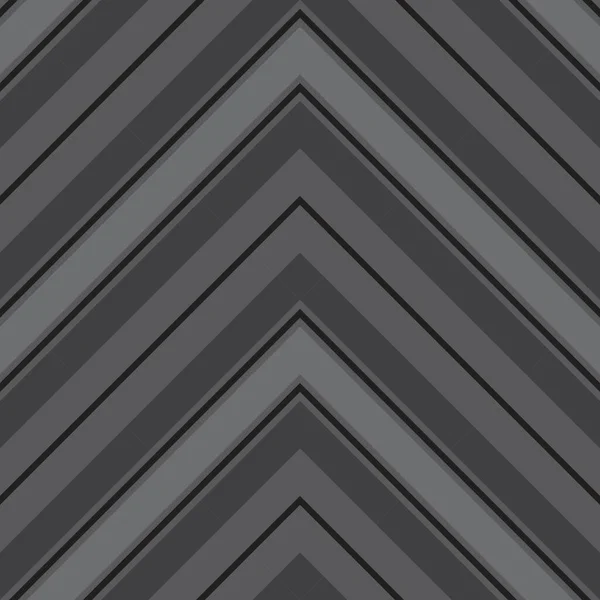 Fondo Sin Costuras Rayado Diagonal Gris Chevron Adecuado Para Textiles — Vector de stock