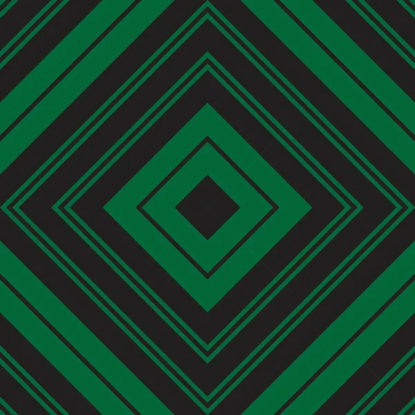 Argyle Vert Diagonale Rayé Fond Motif Sans Couture Adapté Pour — Image vectorielle