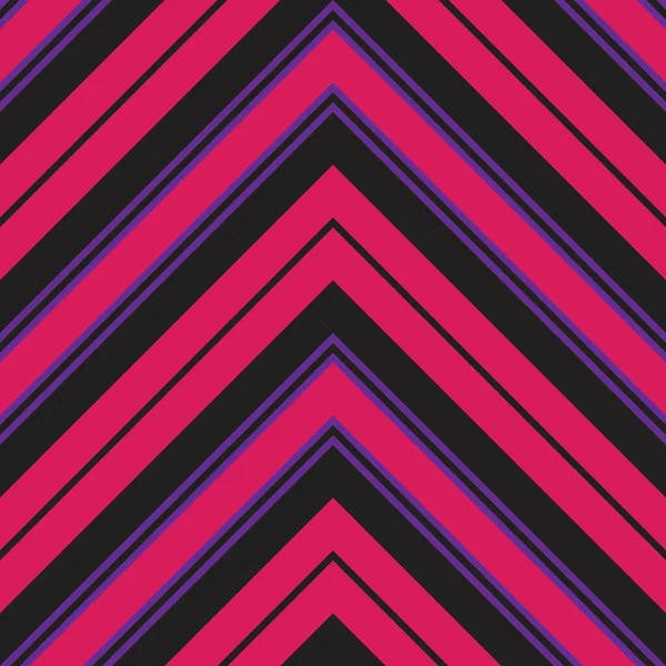 Fondo Sin Costura Rayado Diagonal Chevron Púrpura Adecuado Para Textiles — Vector de stock