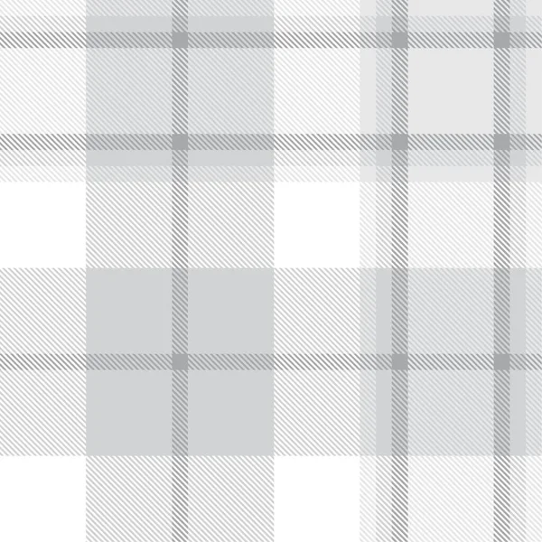 Bílý Kostkovaný Kostkovaný Hladký Vzor Vhodný Pro Módní Textil Grafiku — Stockový vektor