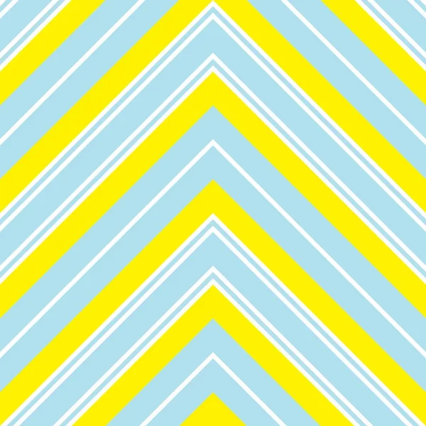 Giallo Chevron Diagonale Strisce Senza Cuciture Modello Sfondo Adatto Tessuti — Vettoriale Stock