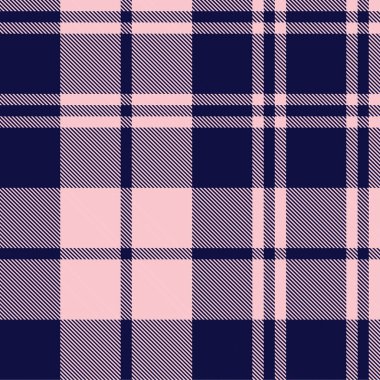 Moda tekstil ve grafikleri için uygun pembe ve denizci ekoseli, ekoseli, ekosesiz desen