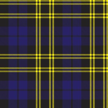 Sarı ekose, kareli, tartan desenli moda tekstil ve grafikleri için uygun.