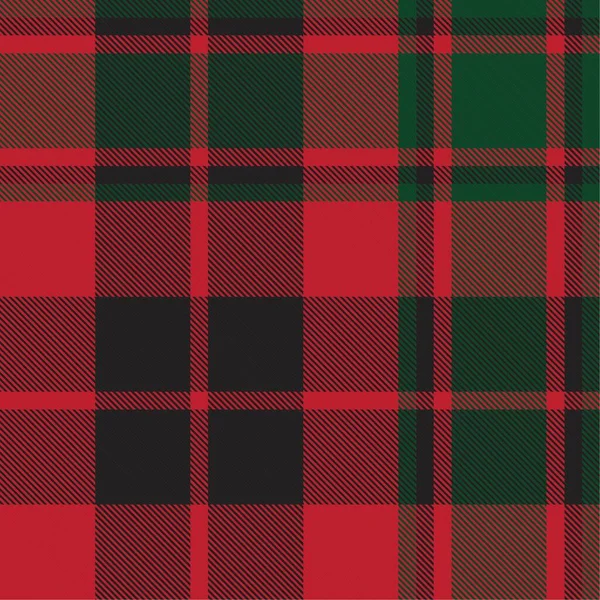 Christmas Plaid Checked Tartan Seamless Paterial Appeared Fashion Textiles Graphics — стоковий вектор