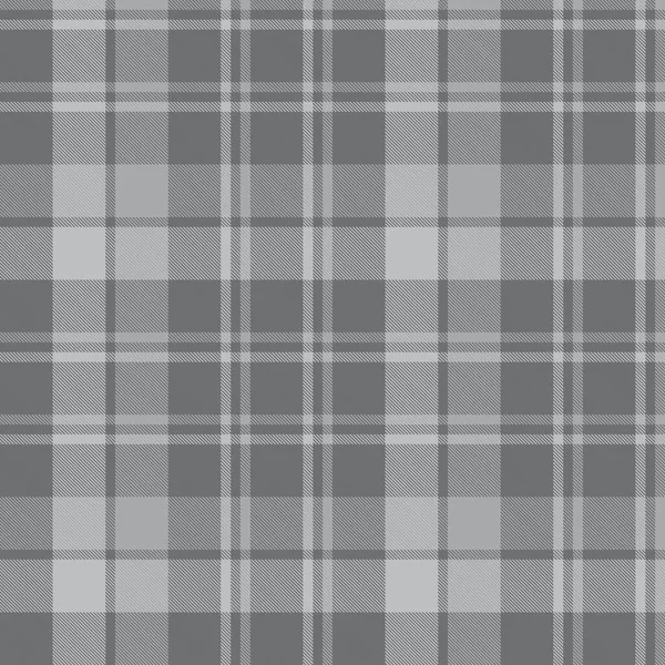 Grey Plaid Checkered Tartan Seamless Pattern Suitable Fashion Textiles Graphics — Stock Vector