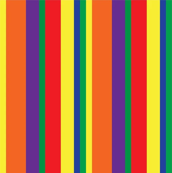 Fondo Patrón Inconsútil Rayado Vertical Del Arco Iris Adecuado Para — Vector de stock