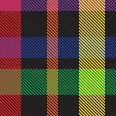 Gökkuşağı Ekoseli, kareli, ekose desenli moda tekstil ve grafikleri için uygun