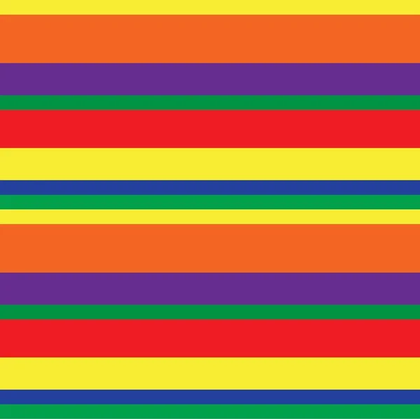 Rainbow Horizontal Rayas Sin Costuras Patrón Fondo Adecuado Para Textiles — Vector de stock