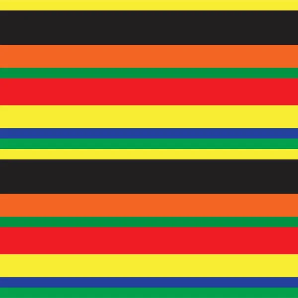 Rainbow Horizontal Rayas Sin Costuras Patrón Fondo Adecuado Para Textiles — Vector de stock