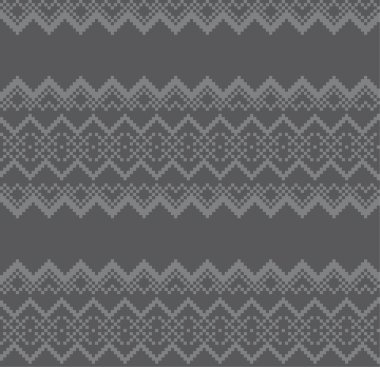 Moda tekstil, örgü ve grafikleri için gri Noel panayır desenli arka plan