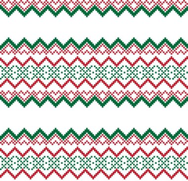 Moda tekstil, örgü ve grafikleri için Noel festivali desenli arka plan