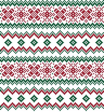 Moda tekstil, örgü ve grafikleri için Noel festivali desenli arka plan
