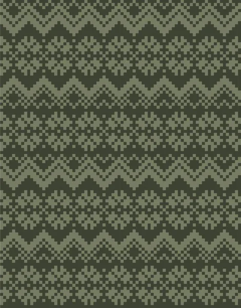 Fond Vert Motif Île Noël Équitable Pour Les Textiles Mode — Image vectorielle