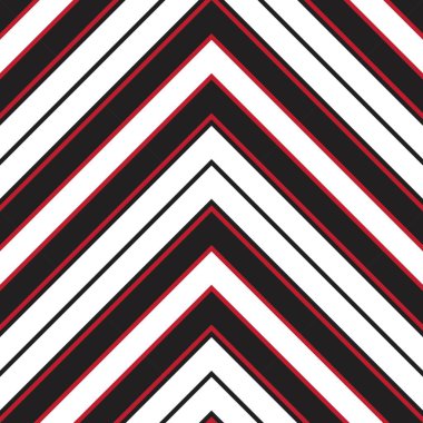 Moda tekstil ve grafikleri için uygun kırmızı Chevron köşegen çizgili dikişsiz arkaplan