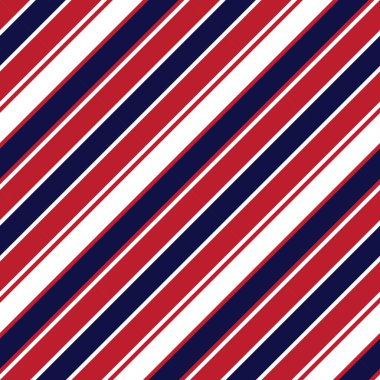 Moda tekstili ve grafikleri için uygun kırmızı ve mavi köşegen çizgili dikişsiz arkaplan