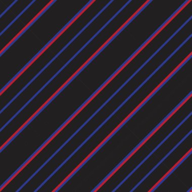 Moda tekstili ve grafikleri için uygun kırmızı ve mavi köşegen çizgili dikişsiz arkaplan