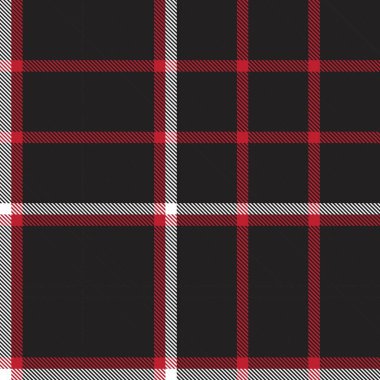Moda tekstil ve grafikleri için uygun kırmızı ekose, kareli, tartan desenli