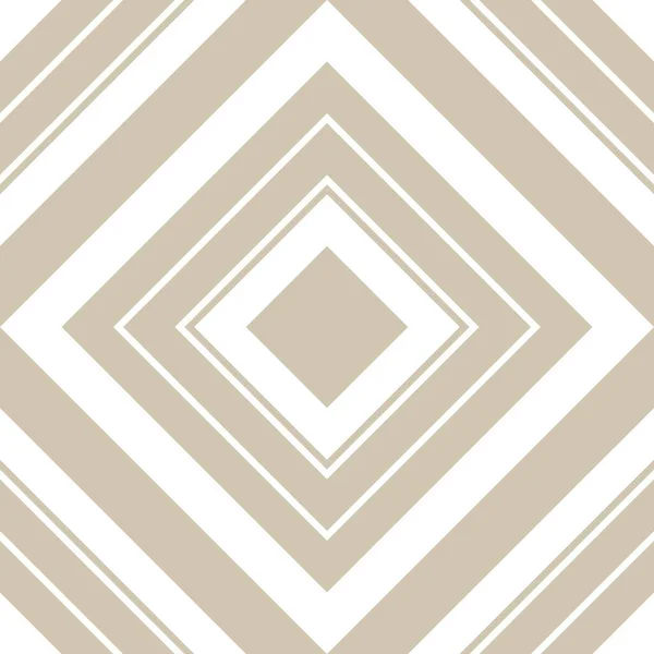 Brown Taupe Argyle Diagonale Rayé Fond Motif Sans Couture Adapté — Image vectorielle