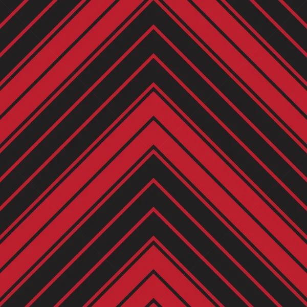 Red Chevron Diagonal Paski Bezszwowe Tło Wzór Nadaje Się Tkanin — Wektor stockowy