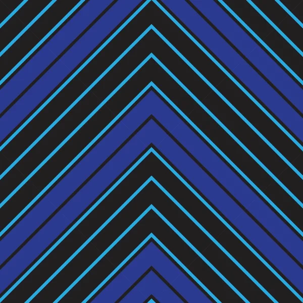 Bleu Chevron Diagonale Rayé Fond Motif Sans Couture Adapté Pour — Image vectorielle