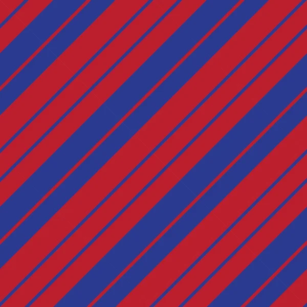 Red Blue Diagonal Striped Seamless Pattern Background Suitable Fashion Textiles — Stock Vector